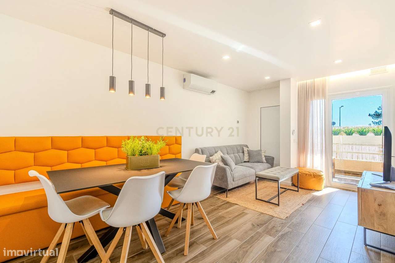 Apartamento T2  a 800m da praia da Galé/Salgados - Grande imagem: 4/26