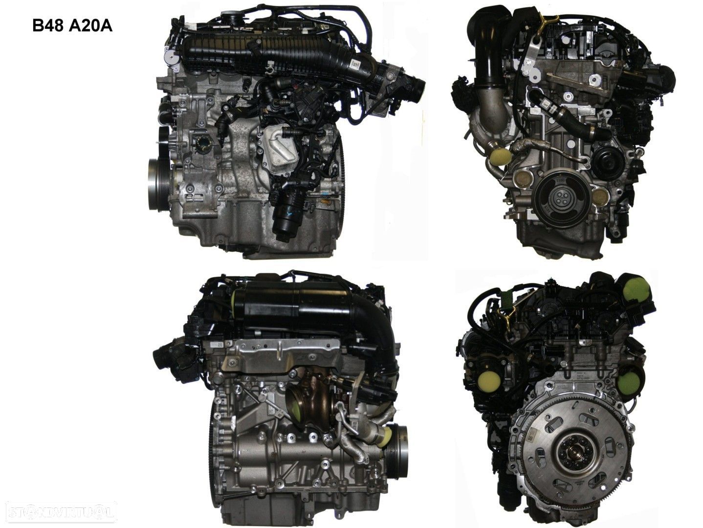 Motor Completo  Usado BMW 2 Gran Tourer (F46) 220i B48A20A - 1