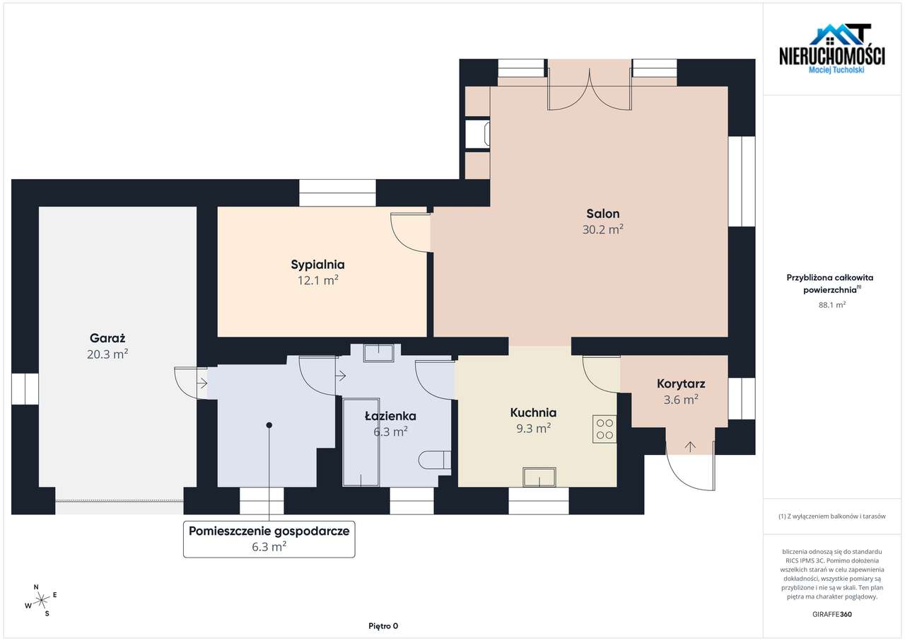 Przestronny dom z garażem przy lesie, Obrowo-16