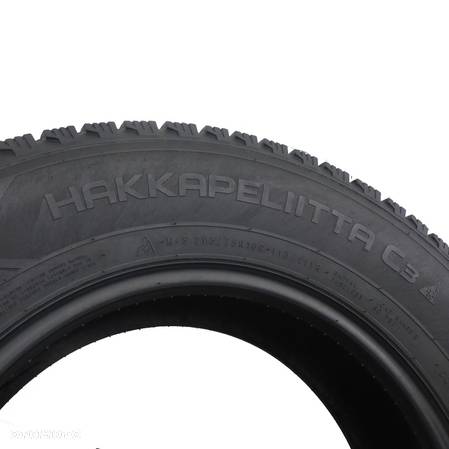 2 x NOKIAN 205/75 R16C 113/111R Hakkapeliitta C3 Zima 2017 7,5-8mm - 4