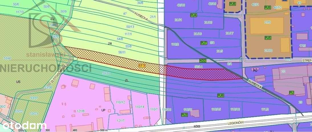 Działka Inwestycyjna 2,1990ha w ok. ul. Legionów-0