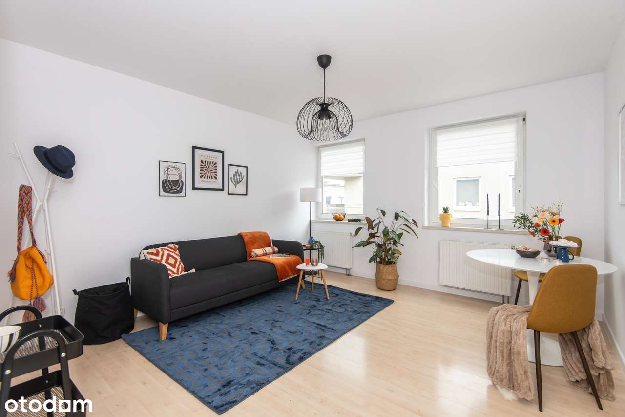 Kawalerka z aneksem sypialnianym i balkonem 35 m2 – przy Malcie-5