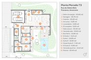 Terreno com projeto de moradia T3 com garagem e piscina - Amarante - Miniatura: 6/37