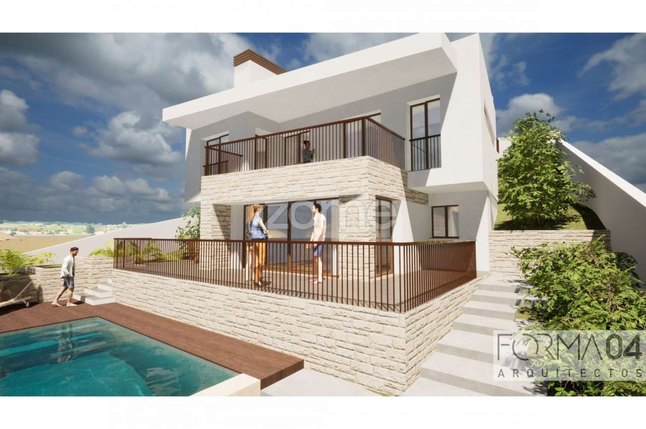 Terreno Casal Pedroso Santo Estevão das Galés, com licenças pagas - Grande imagem: 5/22