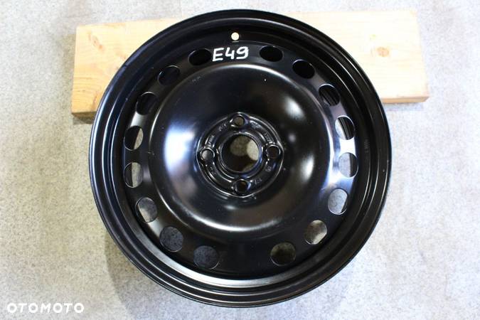 1 FELGA STALOWA OPEL CORSA D,E,ADAM 16'' 6J ET40  FV  GM - 1