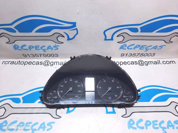 QUADRANTE MOSTRADORES PAINEL INSTRUMENTOS KM MERCEDES BENZ CLASS C W203 A2035401148 - 1