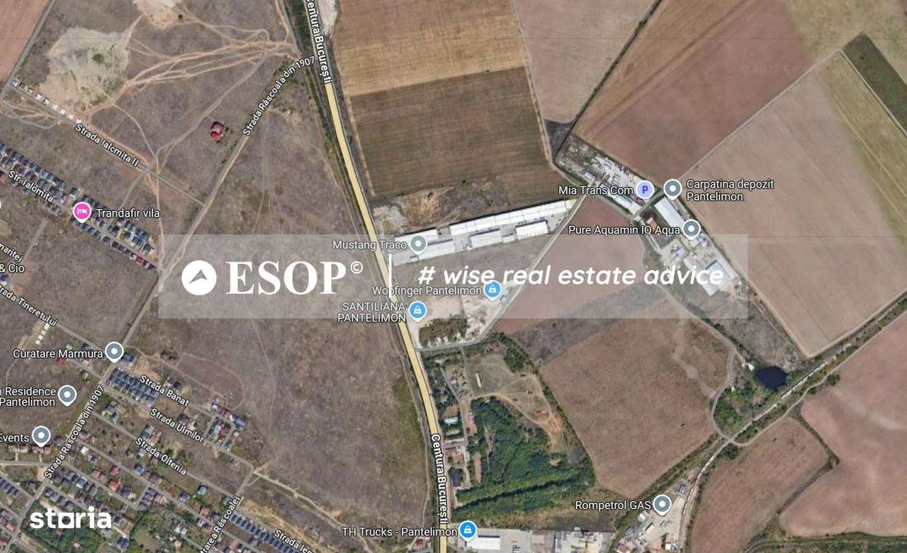 9.662 mp, industrial, deschidere 33m la Centura,  Pantelimon, ID 15062-4