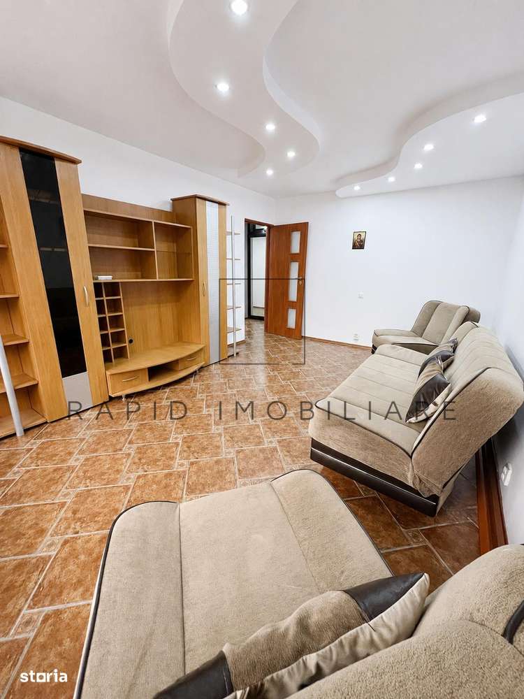 2 Camere | Etaj 3 | Magazin TOP | Sid-Vest | 53 mp | An '88 | Mob+Ut-6