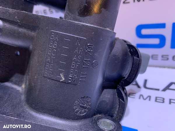 Corp Carcasa Termostat cu Senzor Temperatura Apa Seat Ibiza 1.4 BXW CGGB 2006 - 2015 Cod 032121111BM - 5