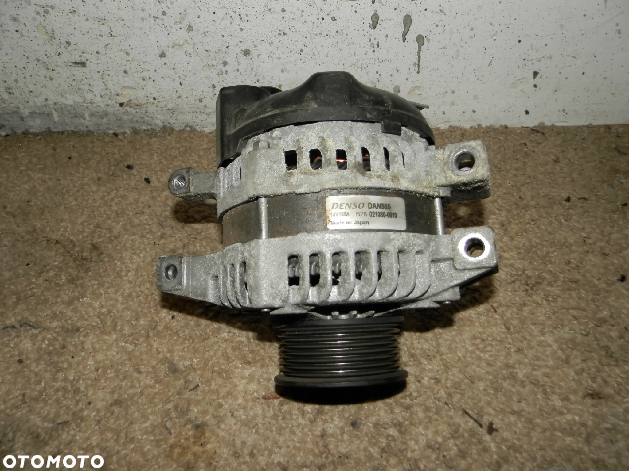 Alternator Denso 021080-0010 Honda CR-V FR-V Civic VIII 2.2 i-CDTI - 5