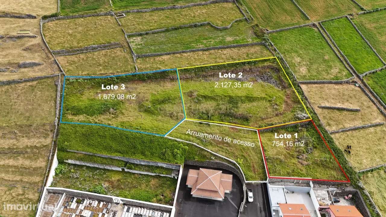 Terreno à Venda em Feteira, Angra do Heroísmo, Ilha Terceira, Açores. - Grande imagem: 2/9