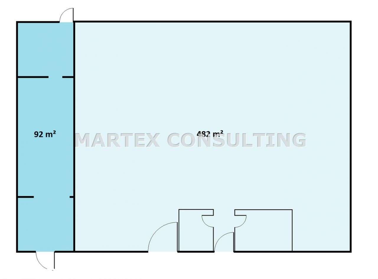 Hale magazynowo-produkcyjne 1100 mkw. + plac 4500 - Pełny obrazek: 5/5