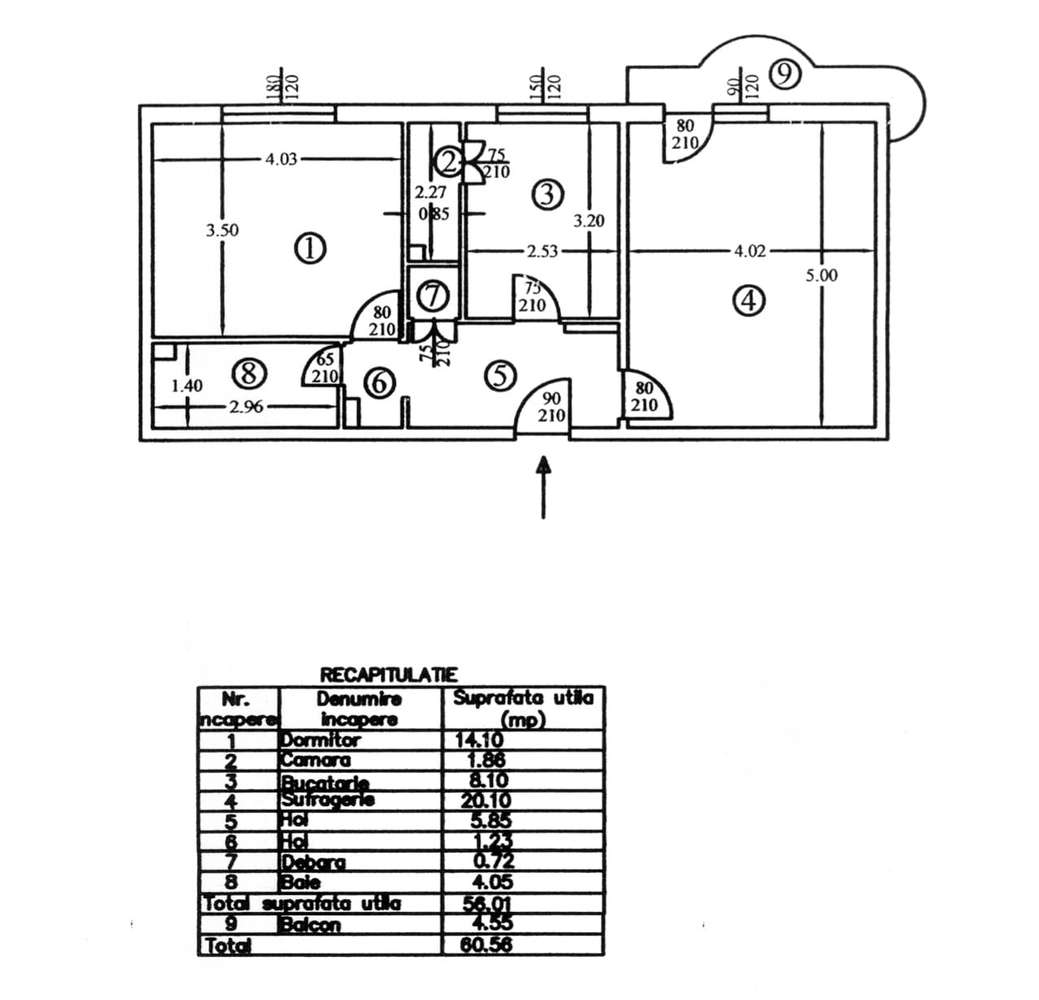 Apartament 2 camere de vanzare langa Parcul Sebastian-12