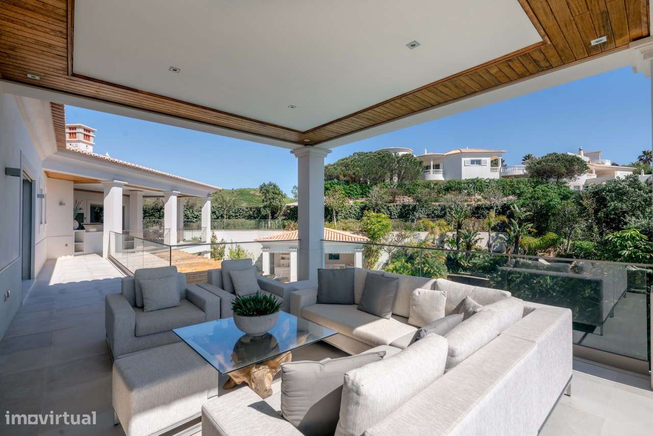 Moradia de luxo com vista mar e golfe-5