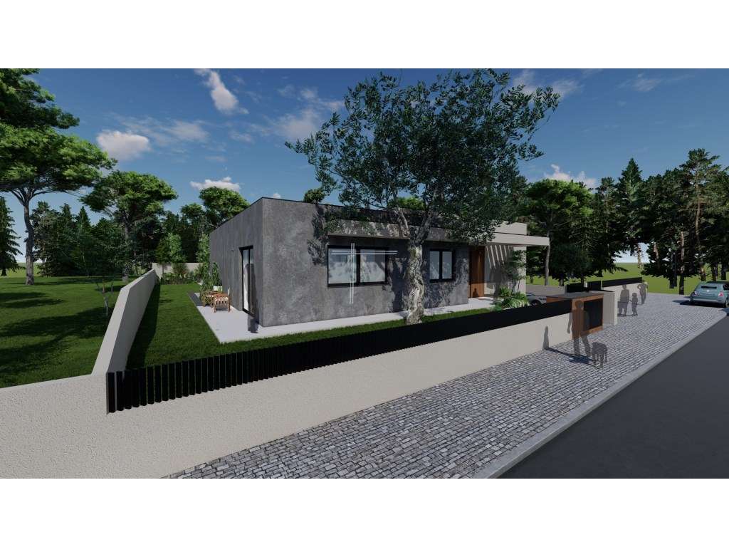 Moradia isolada T5, arquitetura contemporânea com garagem e piscina...-8