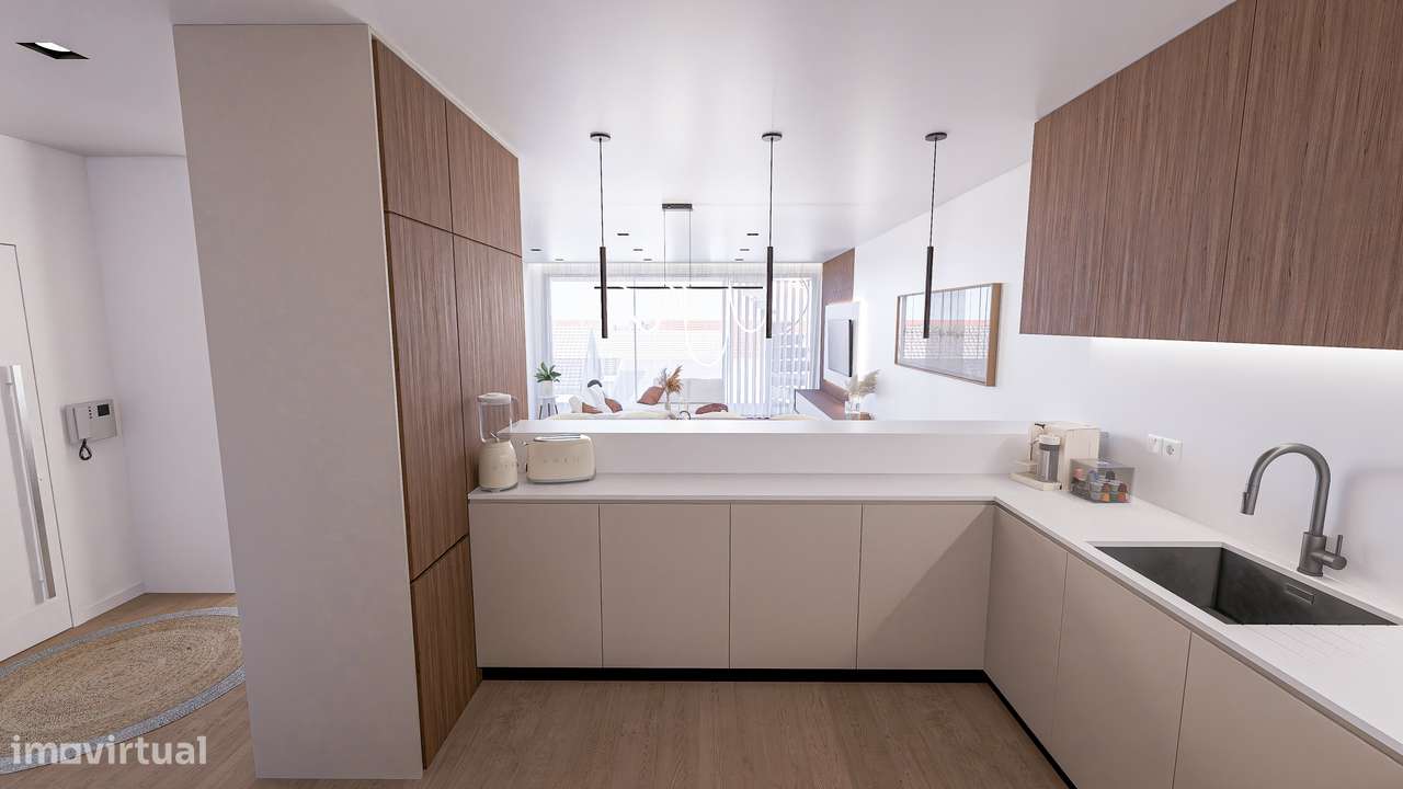 Apartamento T3 - 114m2 - Marinhas, próximo da praia de Cepães-11