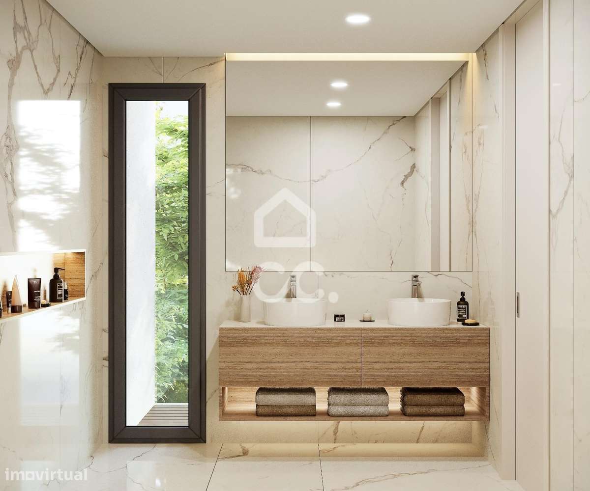 Moradia T3+1 nova, com jardim e terraço, em condomínio privativo com p - Grande imagem: 5/48