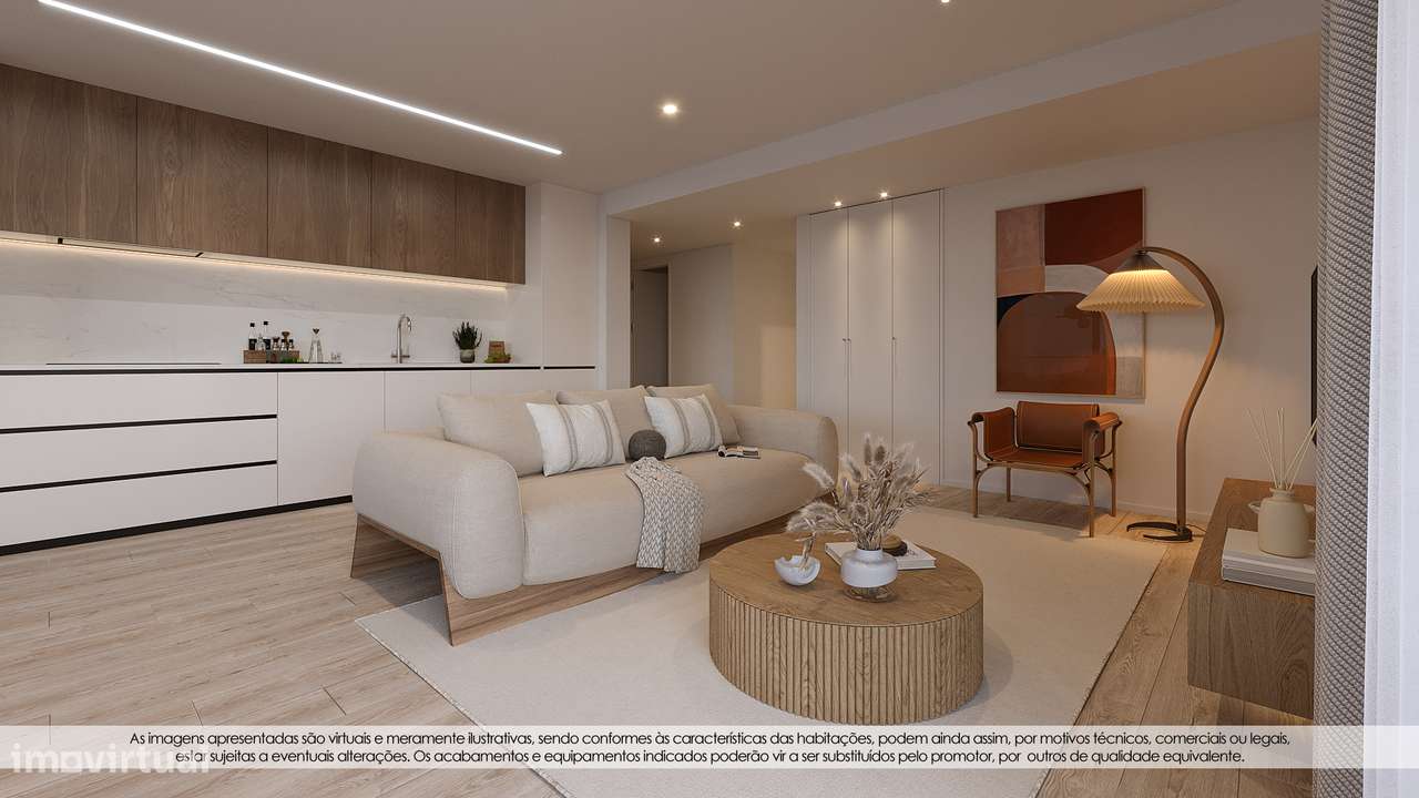 Apartamento T3  Duplex Novo com Varanda e Garagem - Custóias-4