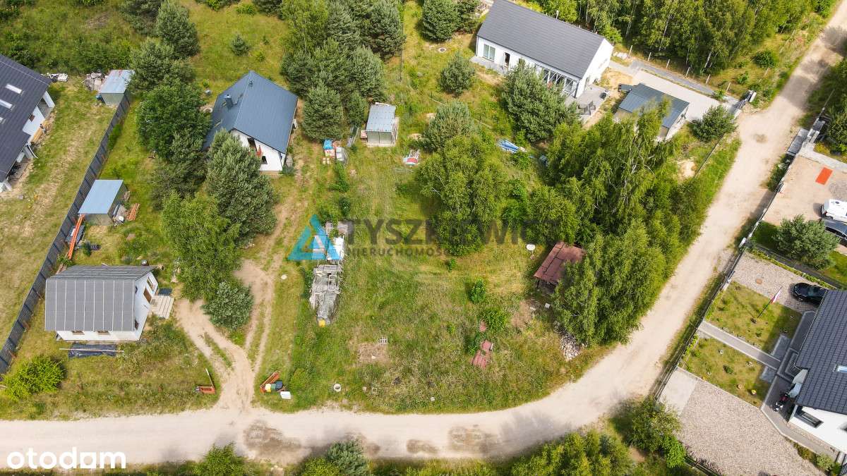 Urokliwa działka w Czerniewie 1255 m2 |Trąbki W. - Pełny obrazek: 4/11