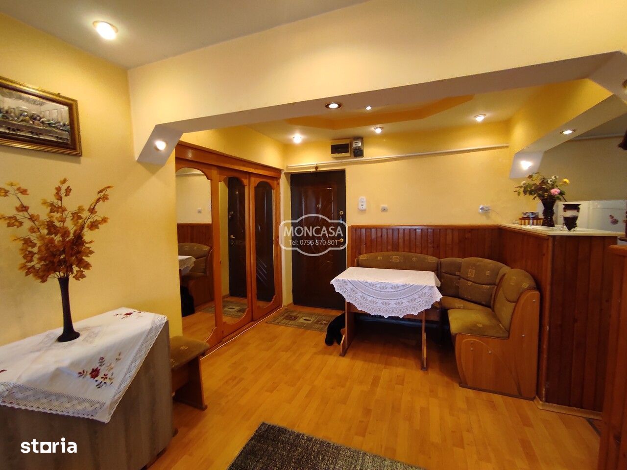 Apartament 3 camere zona Util-Gara, etaj 3