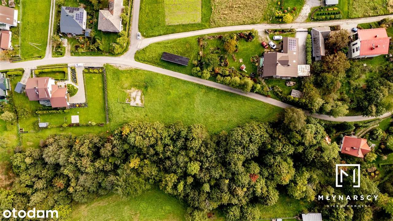 Widokowa działka budowlana z lasem | 21 a Lipowa-10