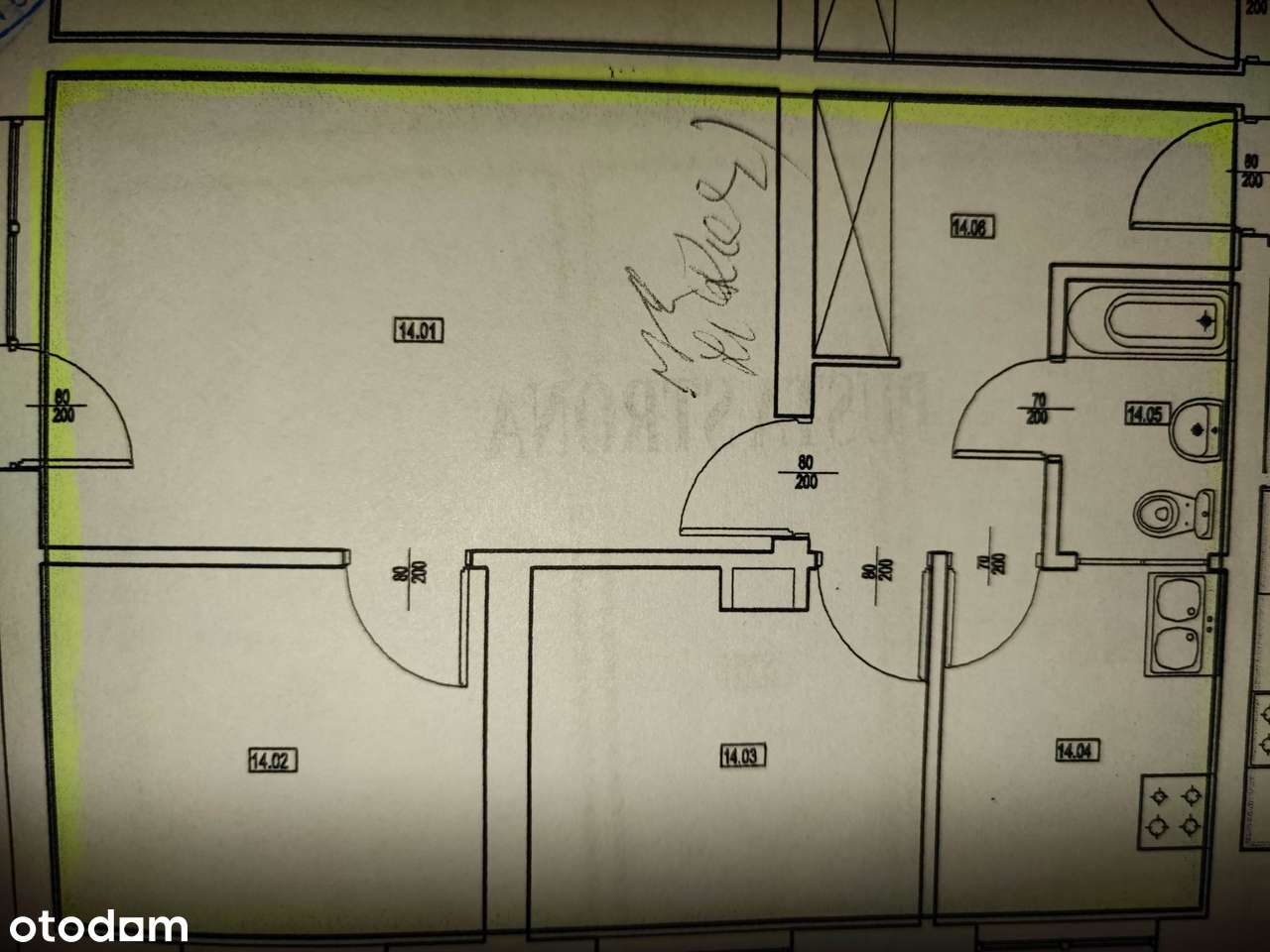 3-pokojowe z balkonem  na ul.Racławickiej bez pośredników - Pełny obrazek: 3/10