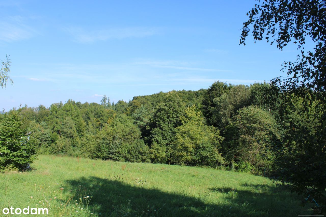 Jaroszówka (gm. Gdów) - działka budowlano-leśna.