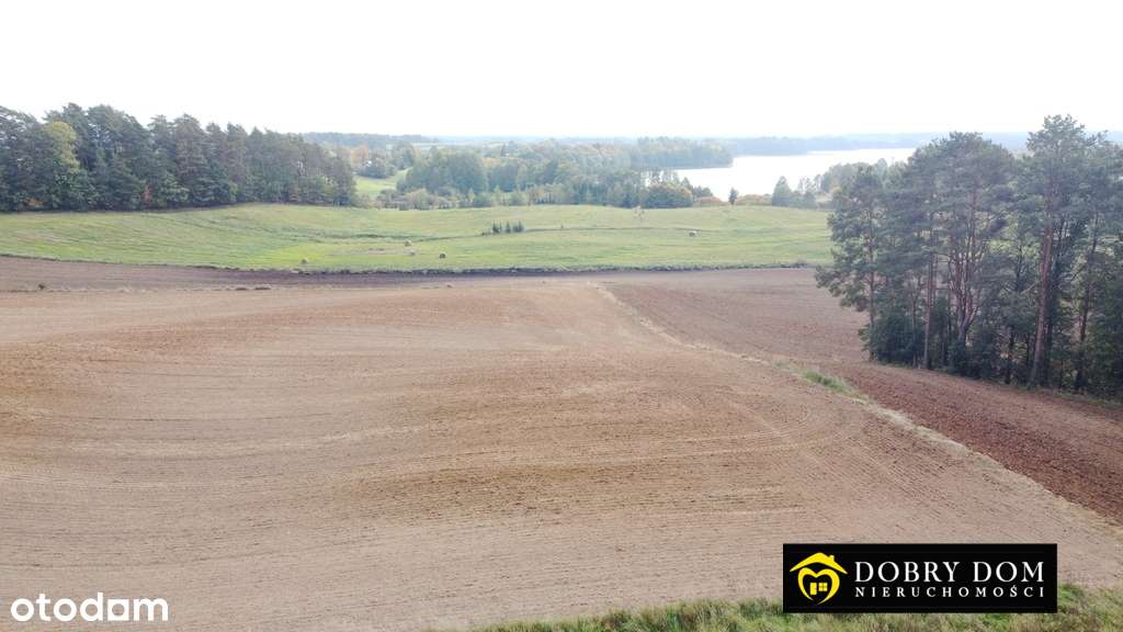 Piękna działka rolna 4,1 ha nad jeziorem-gmina Giby-8