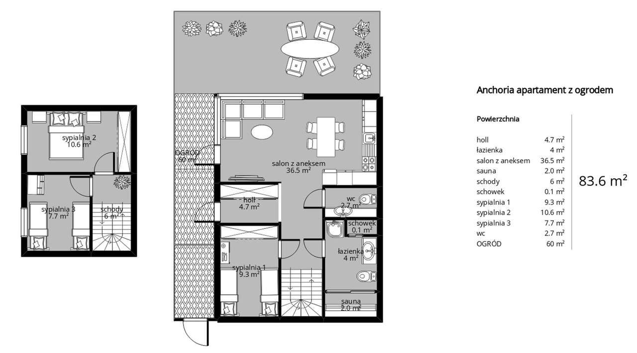 Promocja Świąteczna apartament z sauną nad morzem - Mechelinki-19