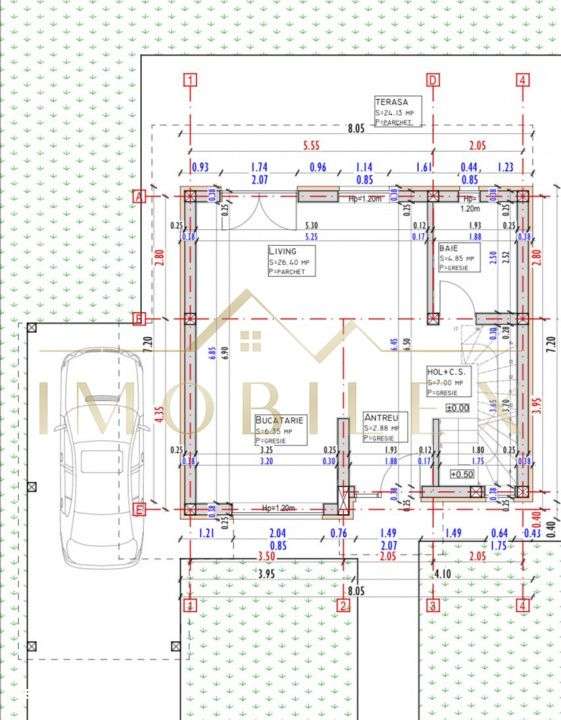 Casa individuala, semifinisata, zona Luna de Sus-9