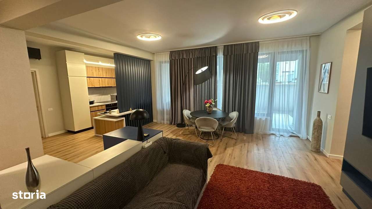 Apartament 4 camere cu grădină privată de 159 mp – Palm Residence, Pip-1