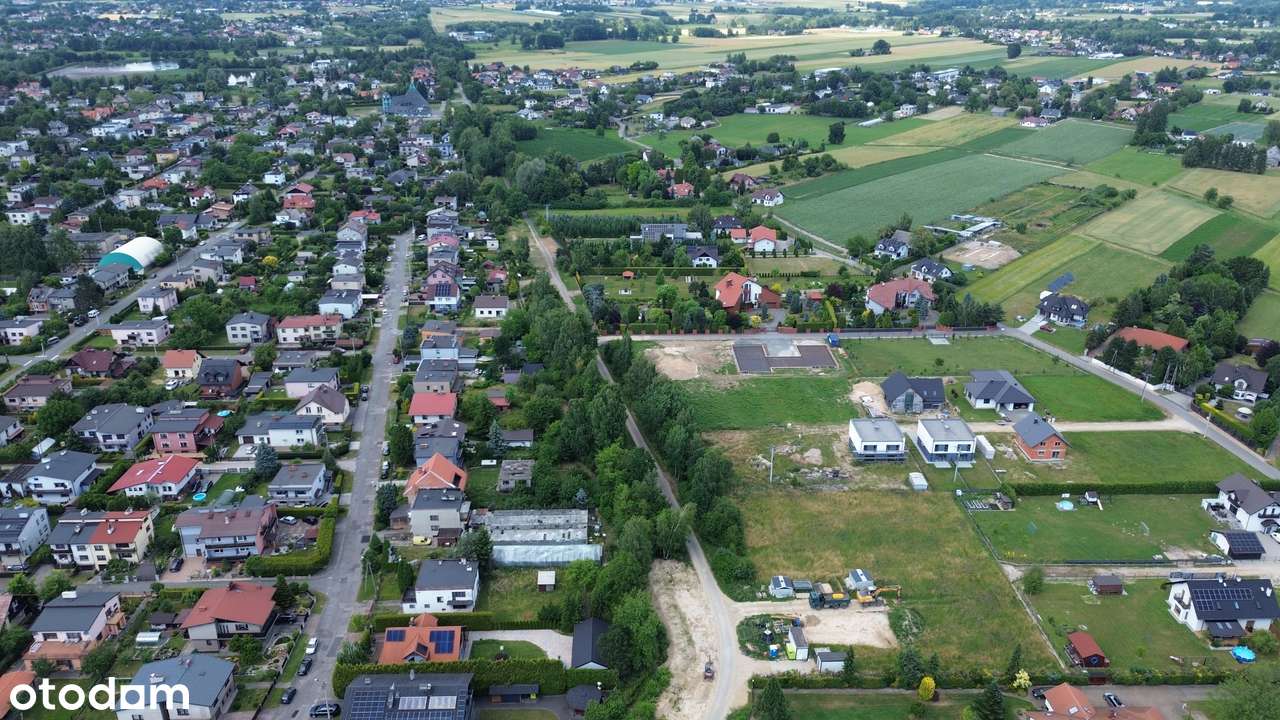 Działka ponad 1400m² pod zabudowę bliźniaczą lub jednorodzinną