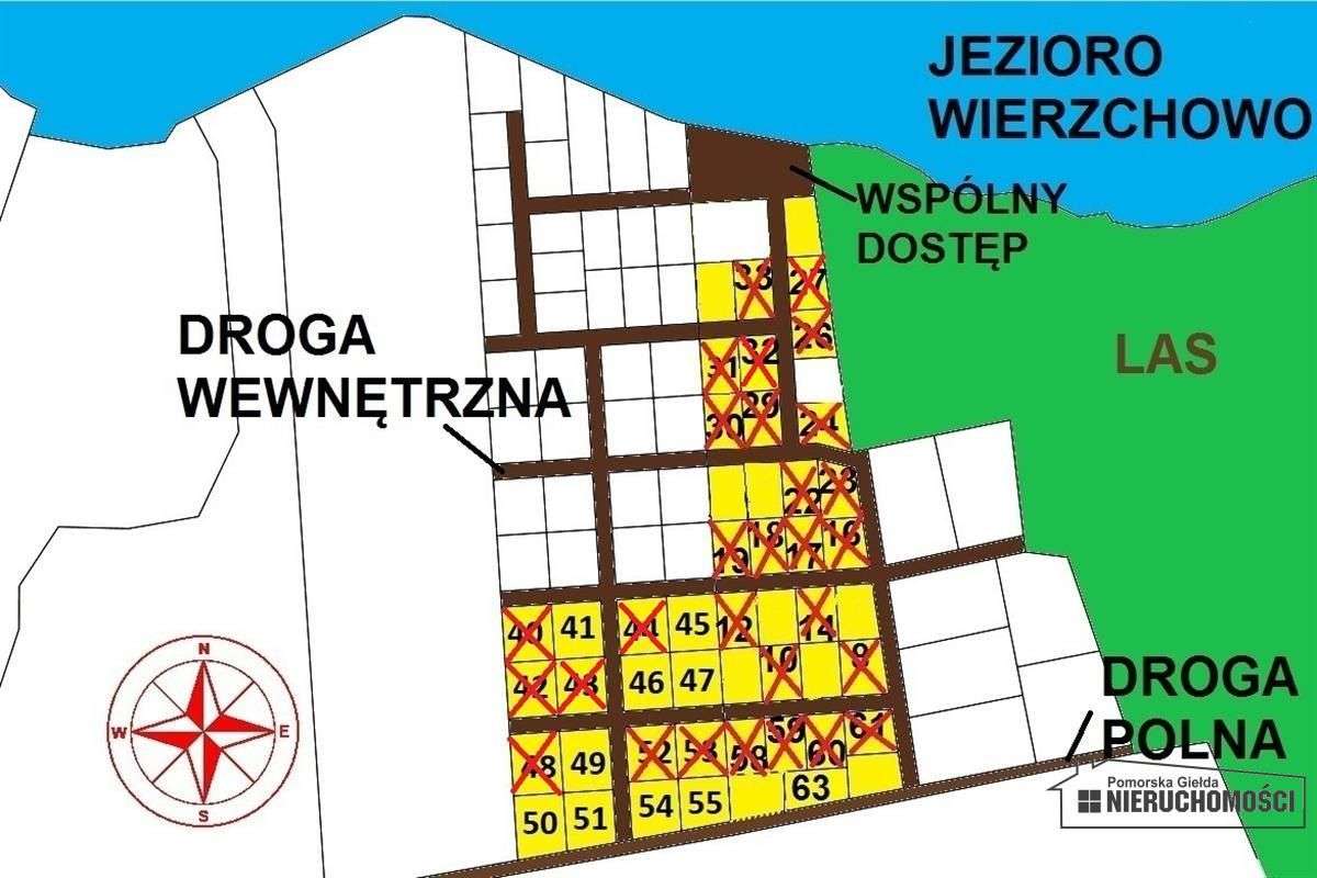 Działka budowlana w Wierzchowie blisko jeziora-4