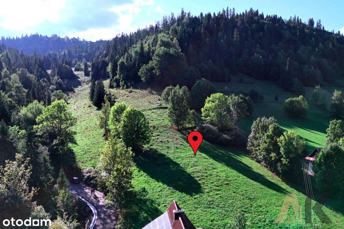 Atrakcyjna działka na  Podhalu - Łapszanka - Pełny obrazek: 4/15