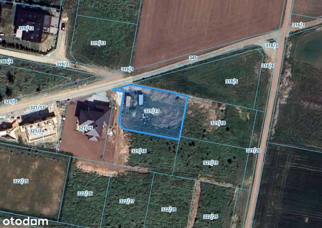 Działka budowlana 1074 m² | 7 km Wrocław|Osiedle domów wolnostojących-4