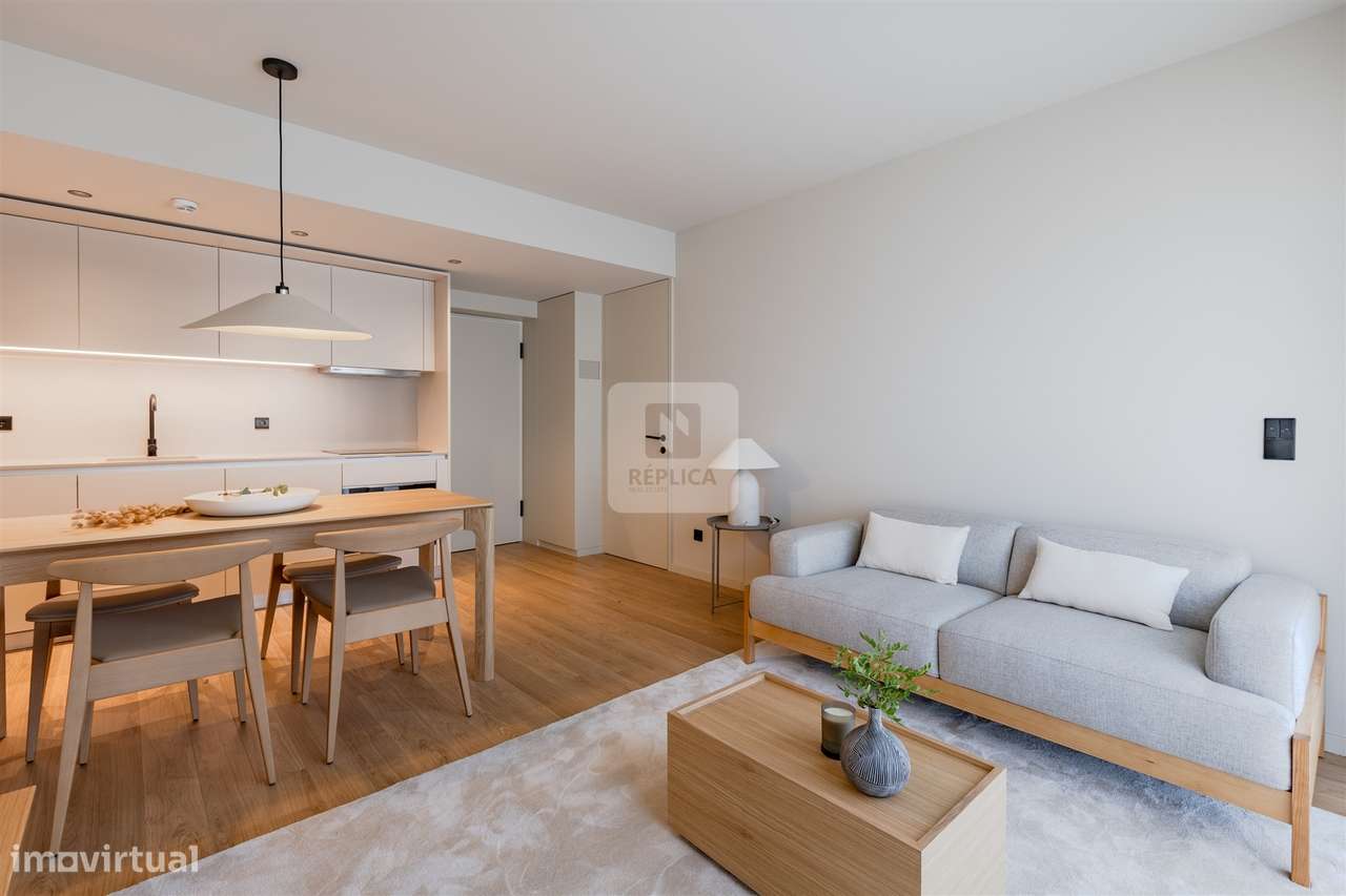 Apartamento T2 Novo no LYNQ com Vistas Rio Douro - Grande imagem: 4/24