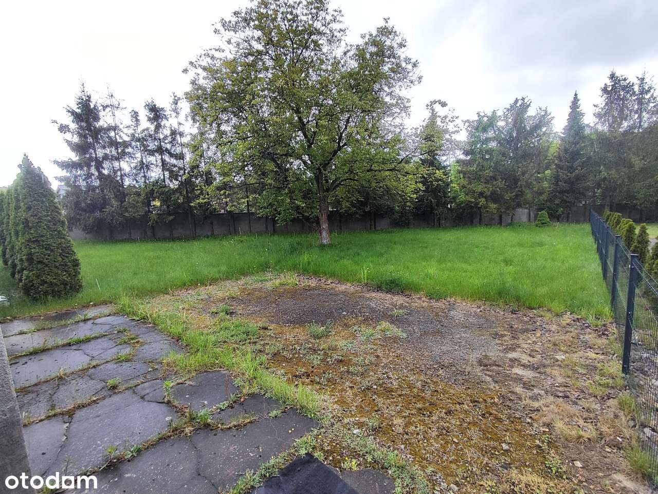 Działka budowlana z projektem budynku - Pełny obrazek: 2/2