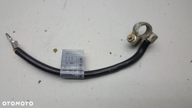 KLEMA KABEL MINUS MINUSOWA MERCEDES B150 W245 - 6