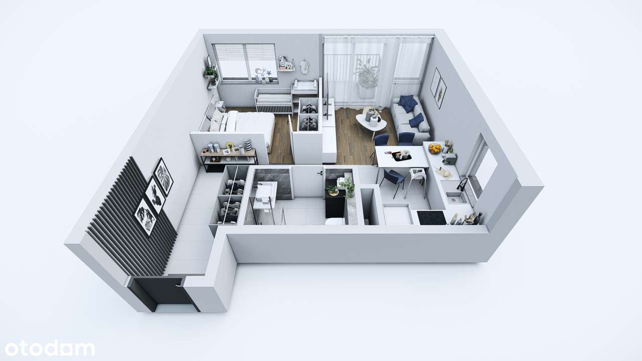 Tarnowskie Góry ul. Łotewska A2/M12 - 2 pok. - Pełny obrazek: 2/14