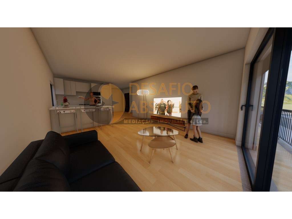 Apartamento Novo - T2 R/c, c/ Parqueamento e Logradouro, Brejos De ...-11