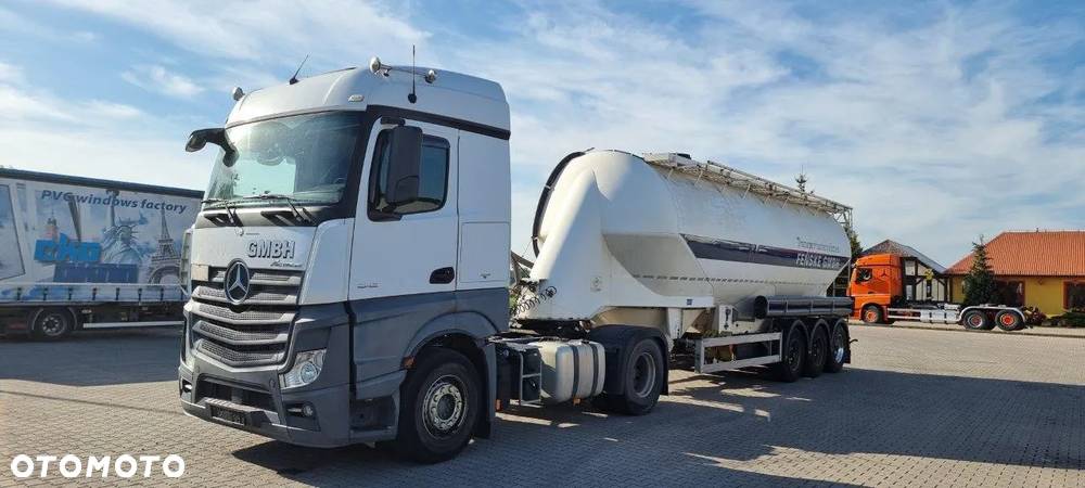 Mercedes-Benz Zestaw Mercedes Benz Actros 1842 + naczepa silo Feldbinder EUT 45.3 - 5