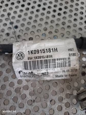 Borna Baterie minus Negativa Vw Passat B7 Golf 6 Jetta Touran Caddy etc An 2011-2012-2013-2014-2015 Cod 1K0915181H - Dezmembrari Arad - 5