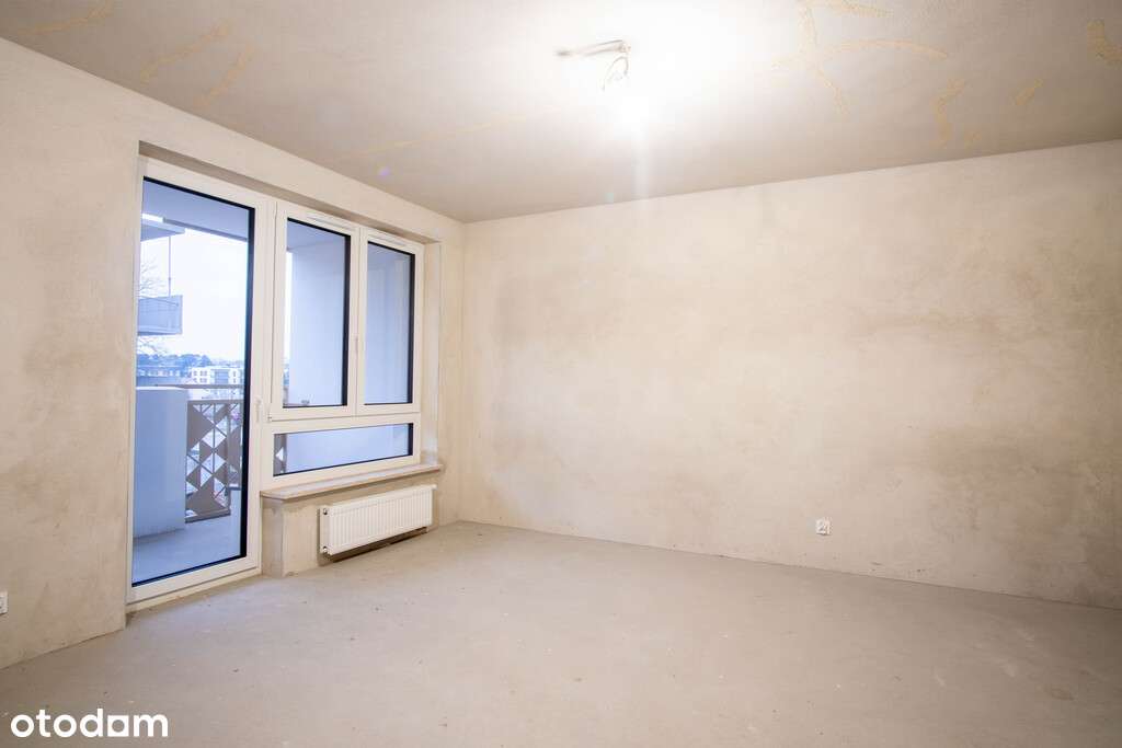 Kawalerka z balkonem stan deweloperski - Pełny obrazek: 2/7