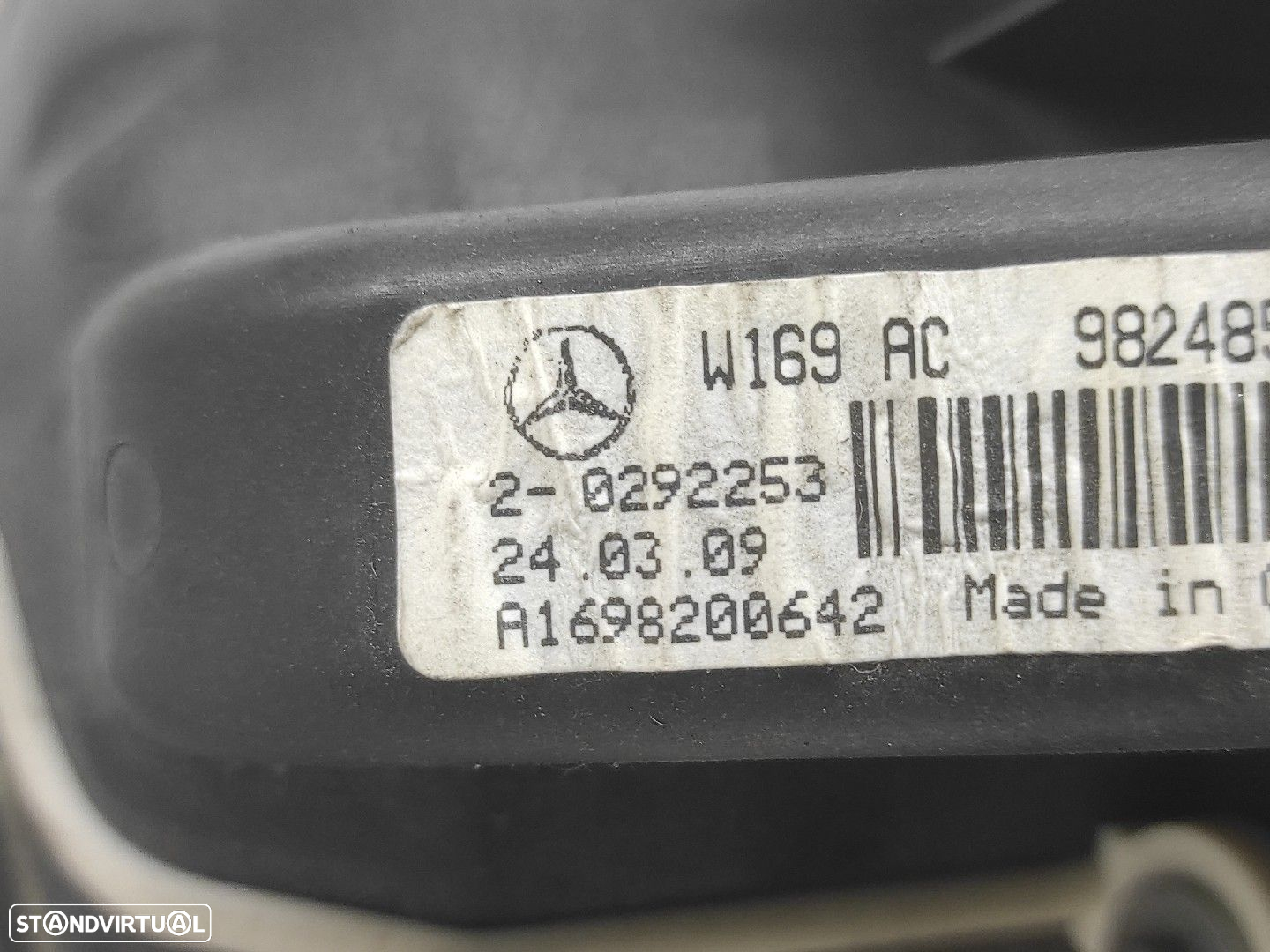 Motor Da Chaufagem Sofagem  Mercedes-Benz B-Class (W245) - 5