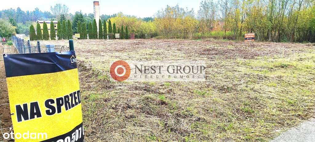 Grunt przy skarpie 1421m2 Suchocin gm. Jabłonna-8