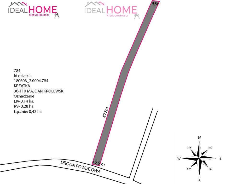 Działka na sprzedaż Krzątka 42 A-3