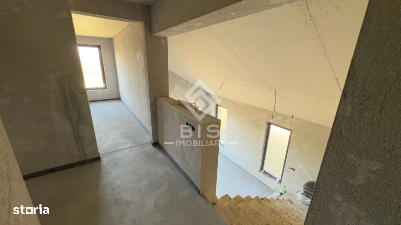 Casă 3 camere, 185mp, semifinisată, D+P+E-2