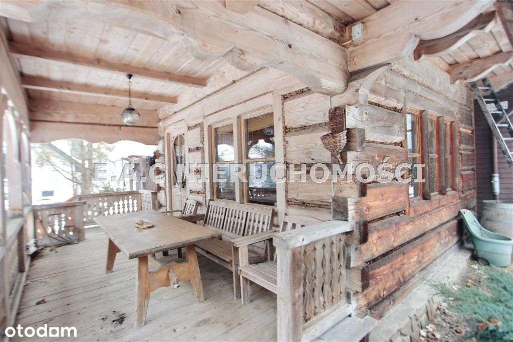 Drewniany domz bali z duszą * Gmina Raba Wyżna - Pełny obrazek: 3/20