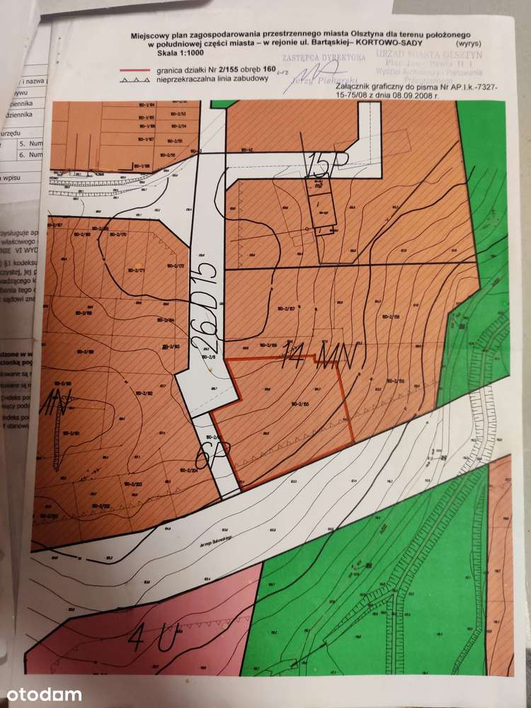 Bezpośrednio: Działka inwestycyjna, Olsztyn, ul.Perłowa, 2387 m2 - Pełny obrazek: 5/9