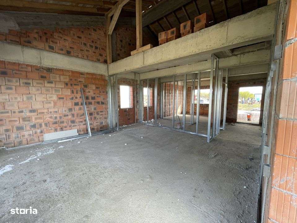 Cernica, casa pe parter, constructie noua, 4 camere, 350mp teren, util-3